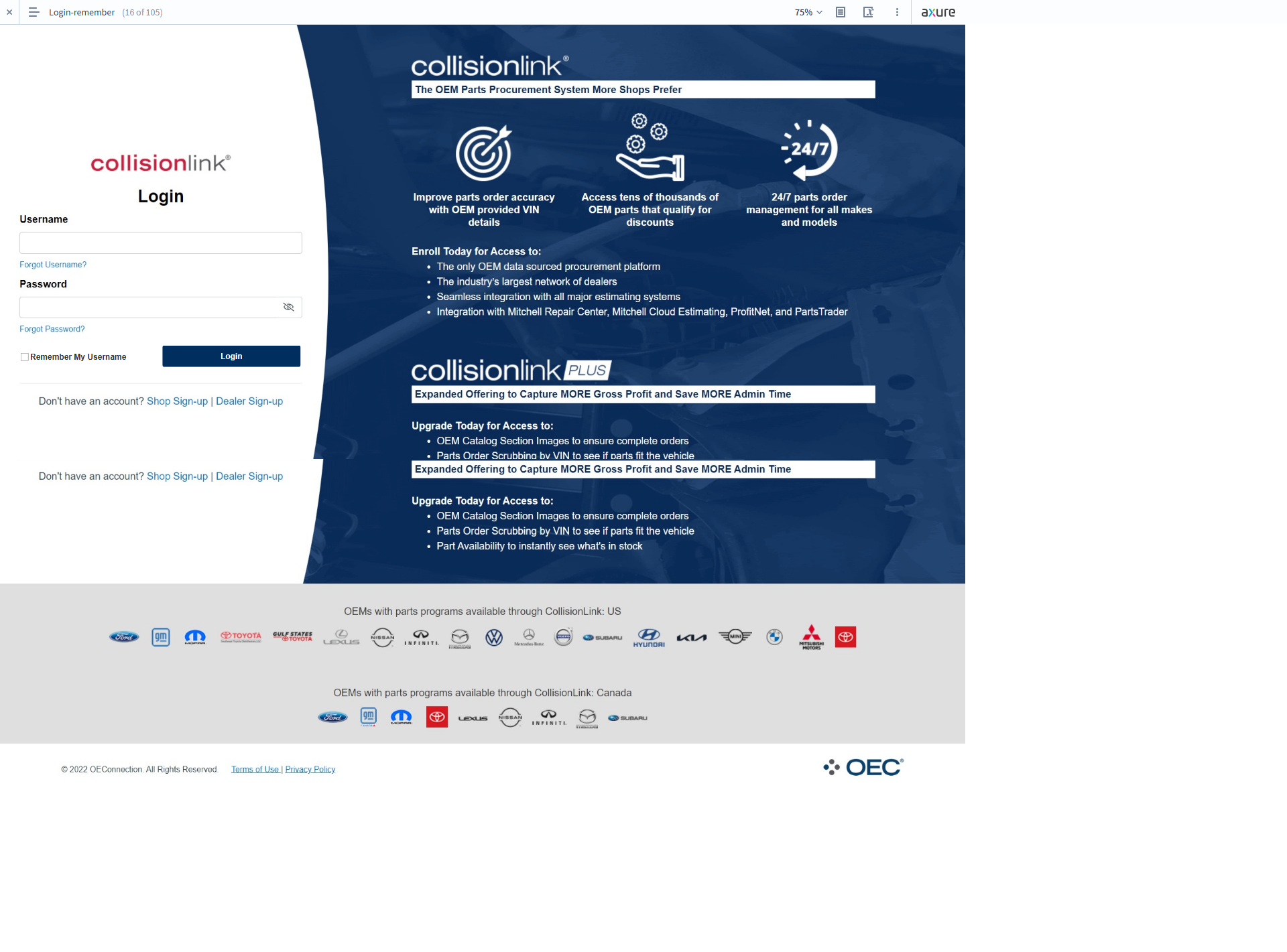 CollisionLink Redesign
